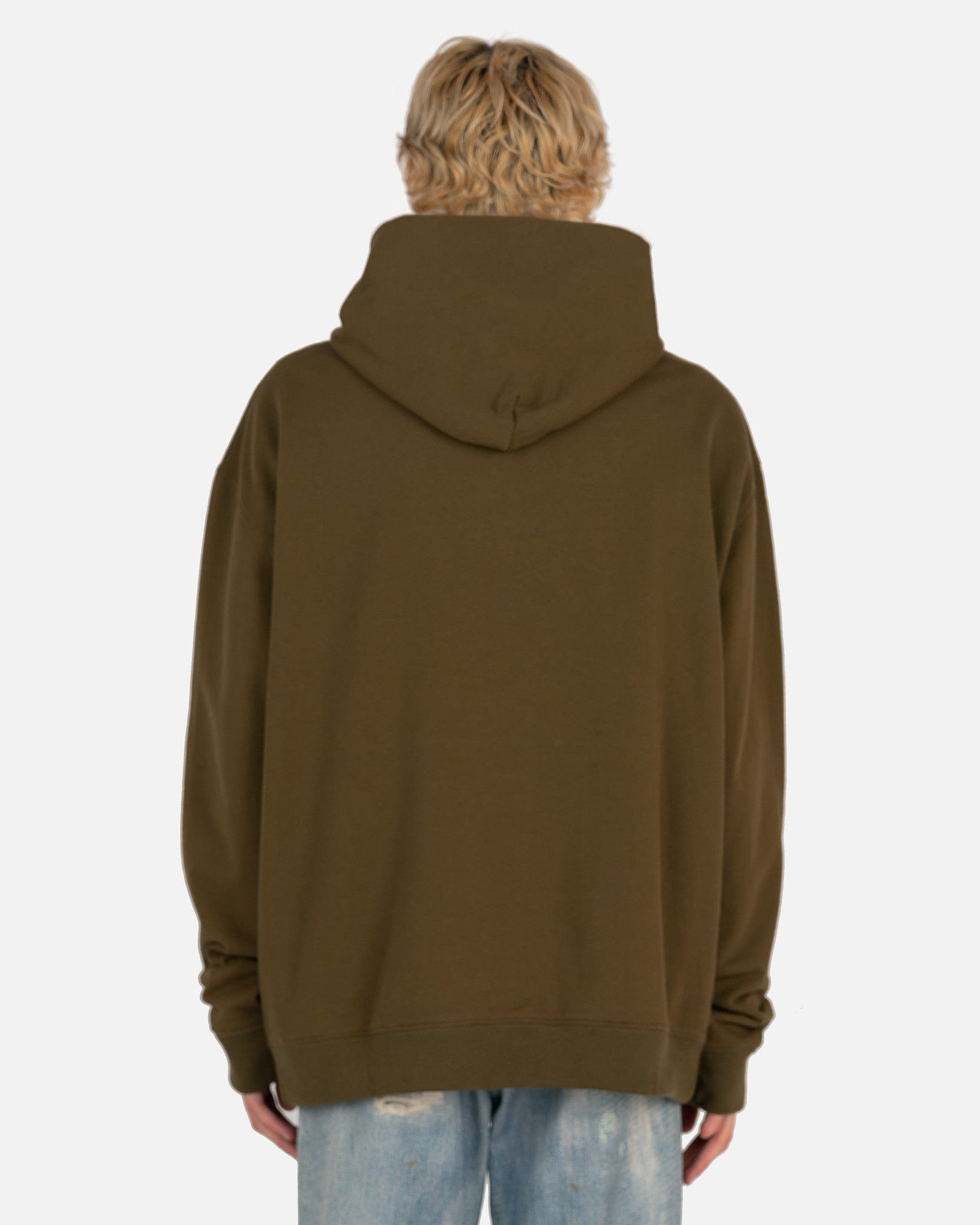 Mushroom Embroidered Hoodie In Green Maison margiela – Гарантія оригінальності – детальний вид
