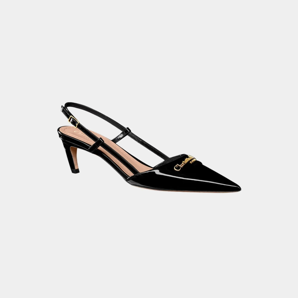 My Dior Slingback Pumps Patent Calfskin Dior оригінал – Купити в Україні – вид ззаду