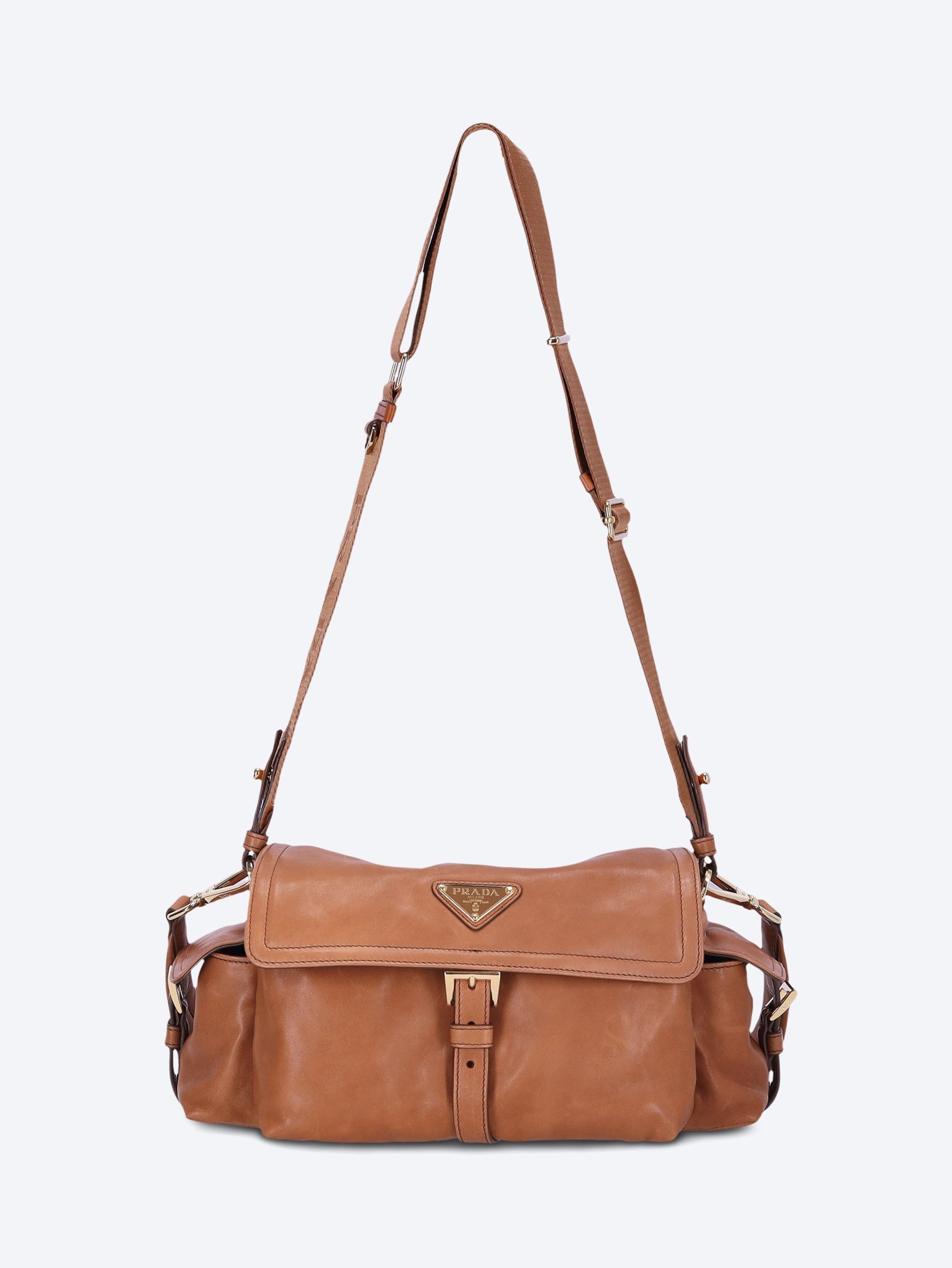 Nappa Leather Handbag Prada – Гарантія оригінальності – детальний вид
