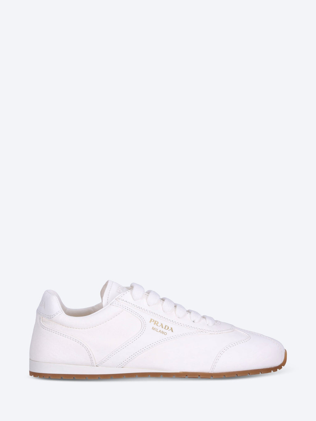Nappa Leather Sneakers Prada – Гарантія оригінальності – боковий вид