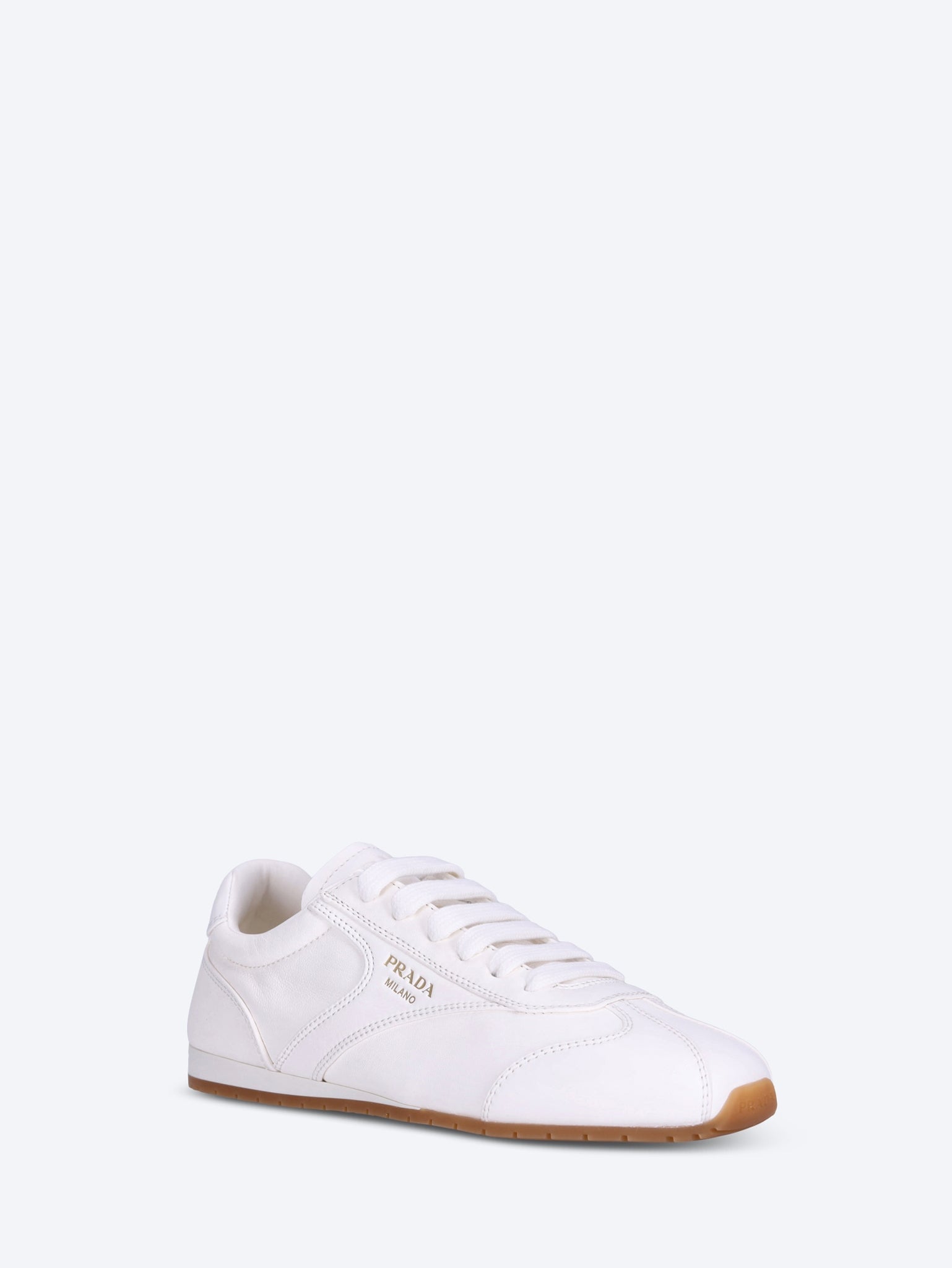 Nappa Leather Sneakers Prada – Гарантія оригінальності – вид ззаду