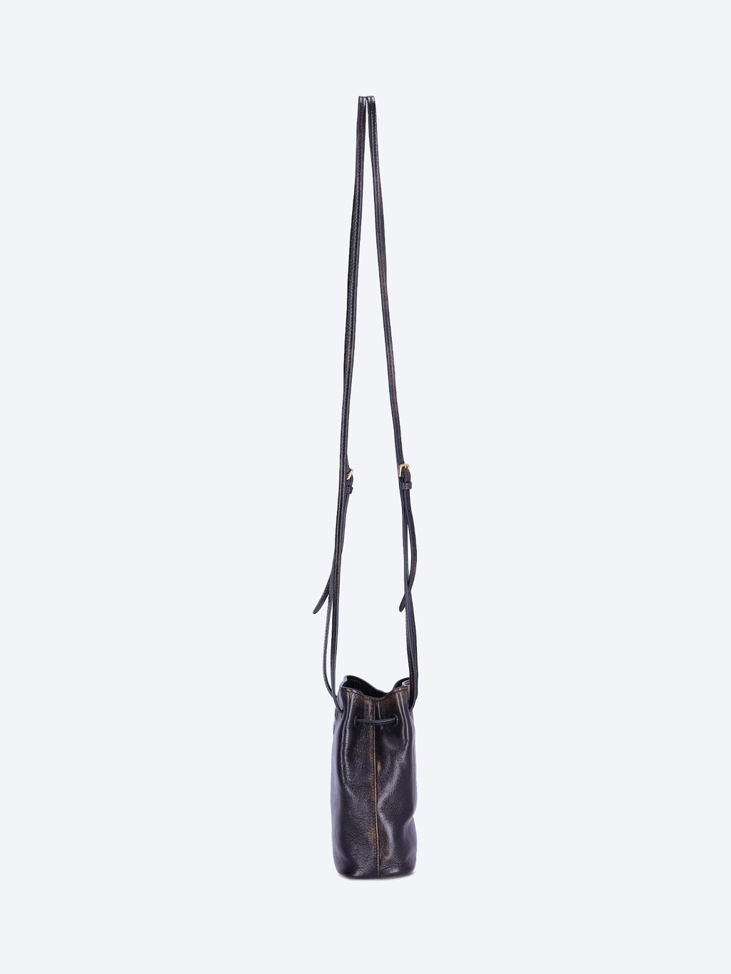 Nappa Old Leather Shoulder Bag Miu miu – Гарантія оригінальності – детальний вид
