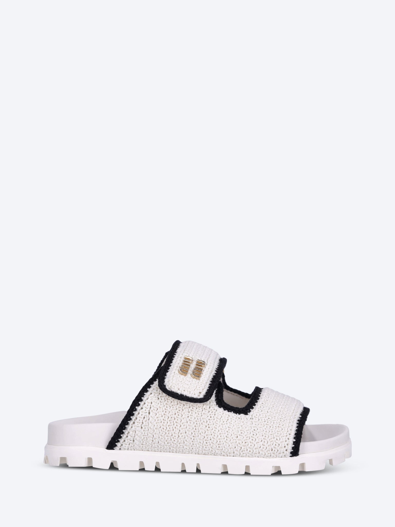 Natural Leather Sandals Miu miu оригінал – Купити в Україні – боковий вид