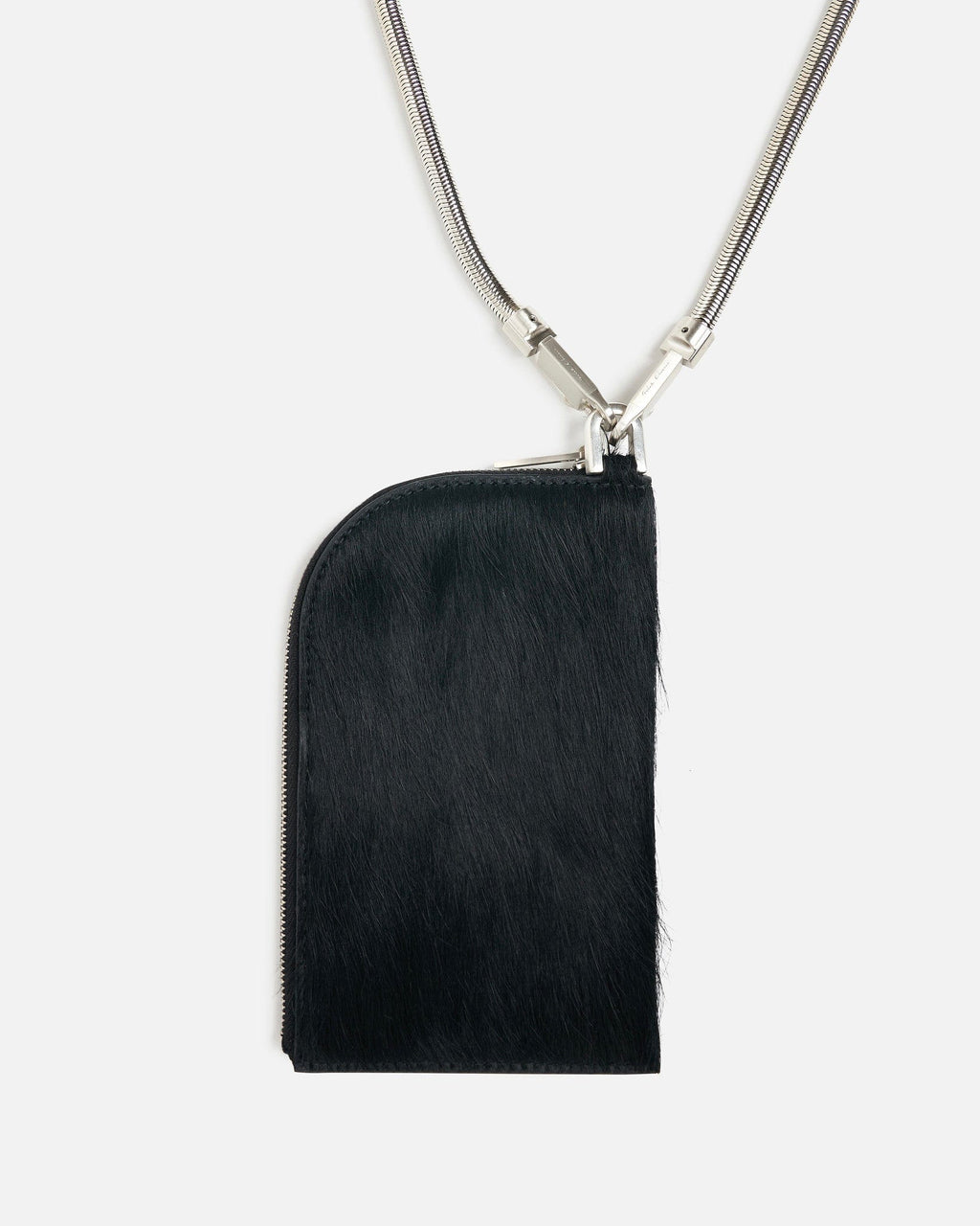Оригінальна Neck Wallet In Black Rick owens – збільшений вид