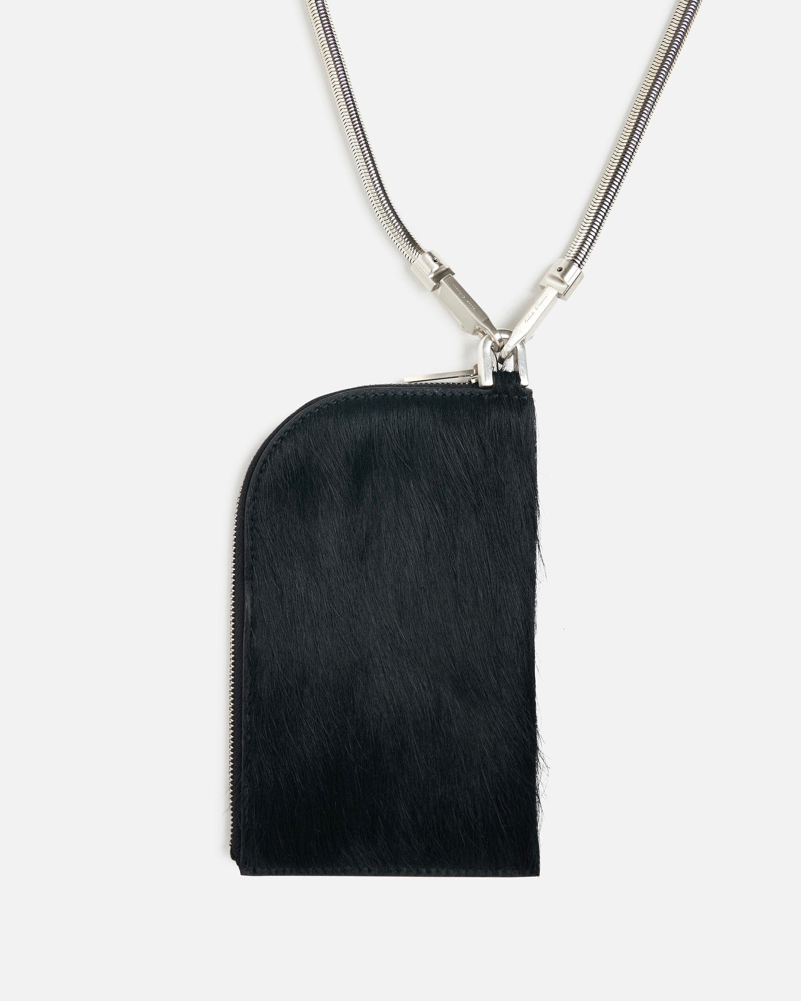 Оригінальна Neck Wallet In Black Rick owens – збільшений вид