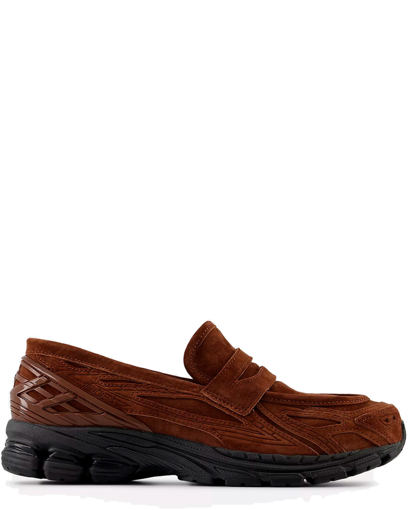 1906l Brown Leather Loafers Shoes New balance – Гарантія оригінальності