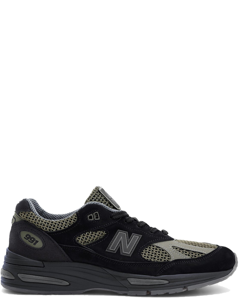 Оригінальна X Stone Island 991v2 Olive Green New balance