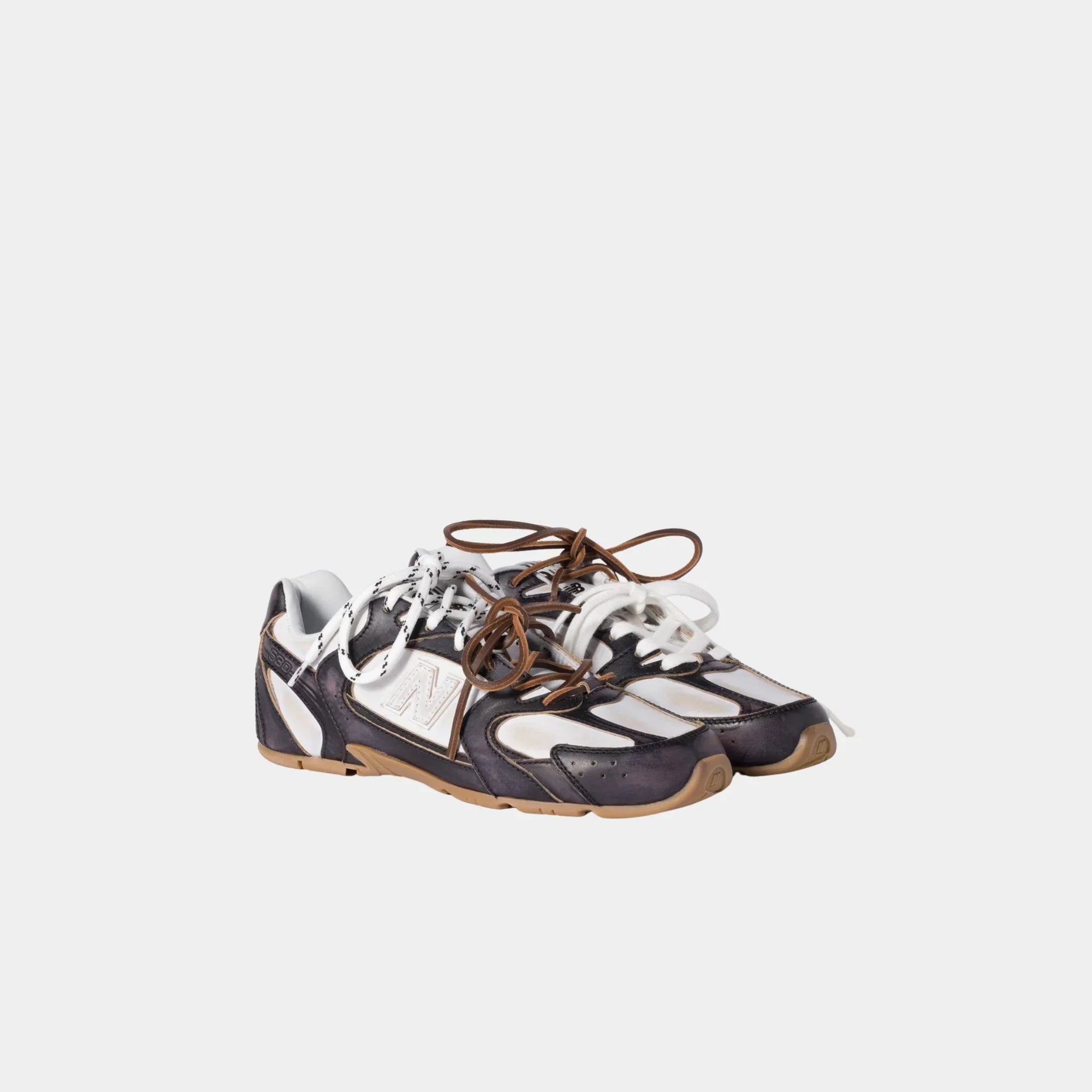 New Balance X Miu Miu 530 Sl Deco Calf Leather Sneakers Miu miu – Гарантія оригінальності – детальний вид