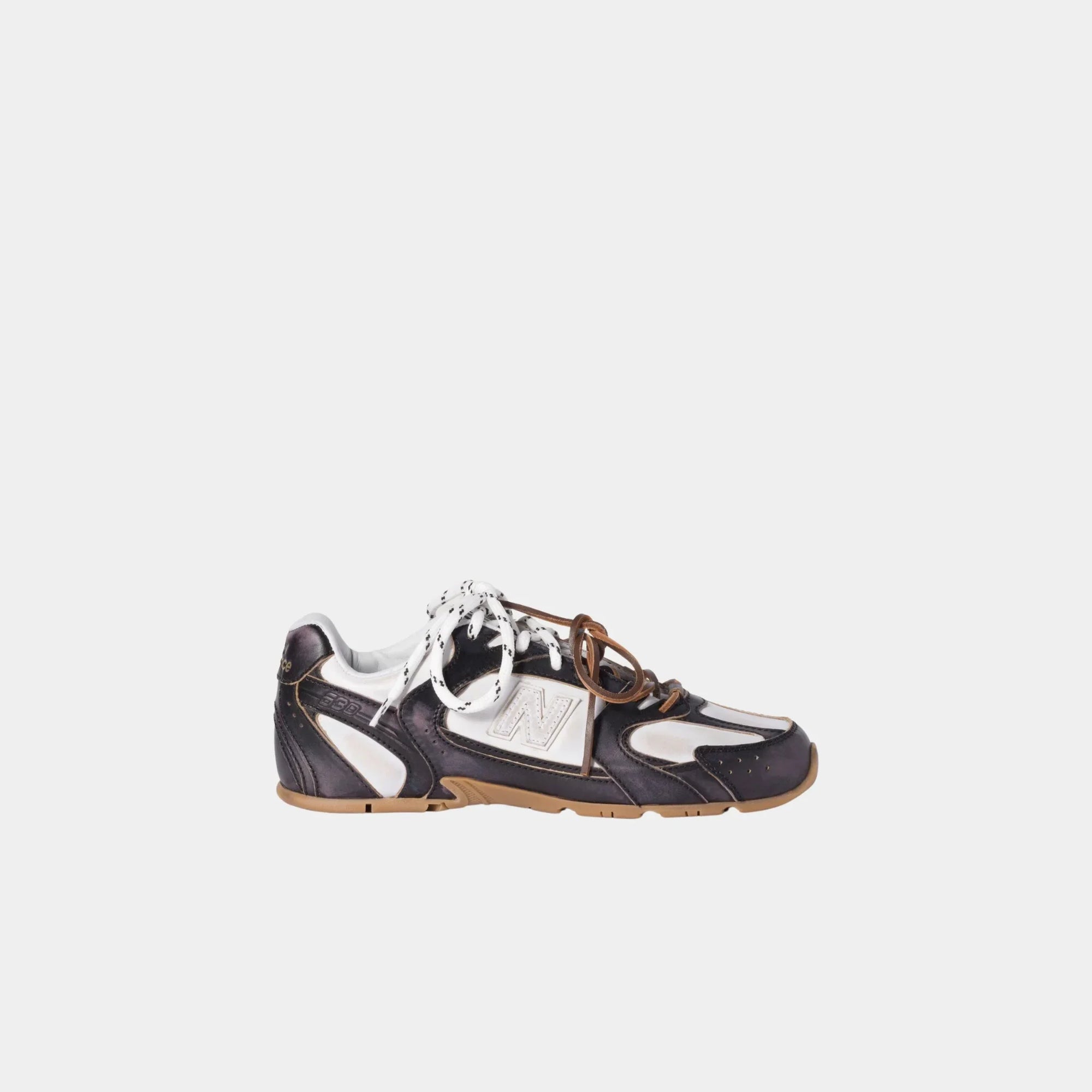 New Balance X Miu Miu 530 Sl Deco Calf Leather Sneakers Miu miu – Гарантія оригінальності – збільшений вид