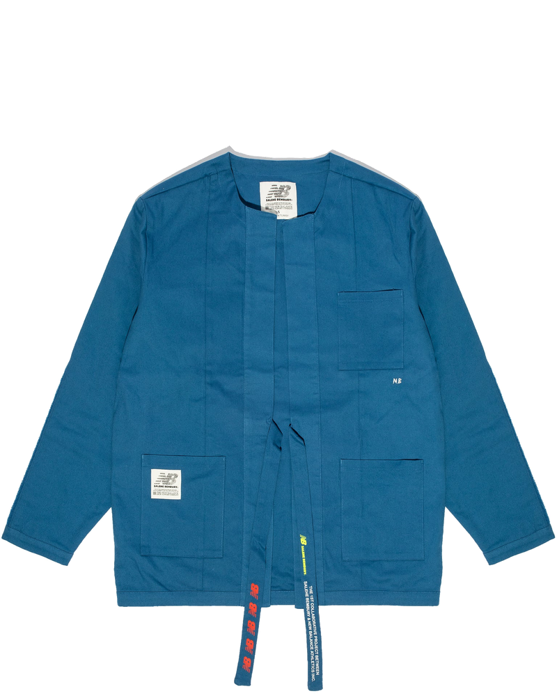 Оригінальна X Salehe Mens Peace Hand Shacket Oxygen Blue New balance