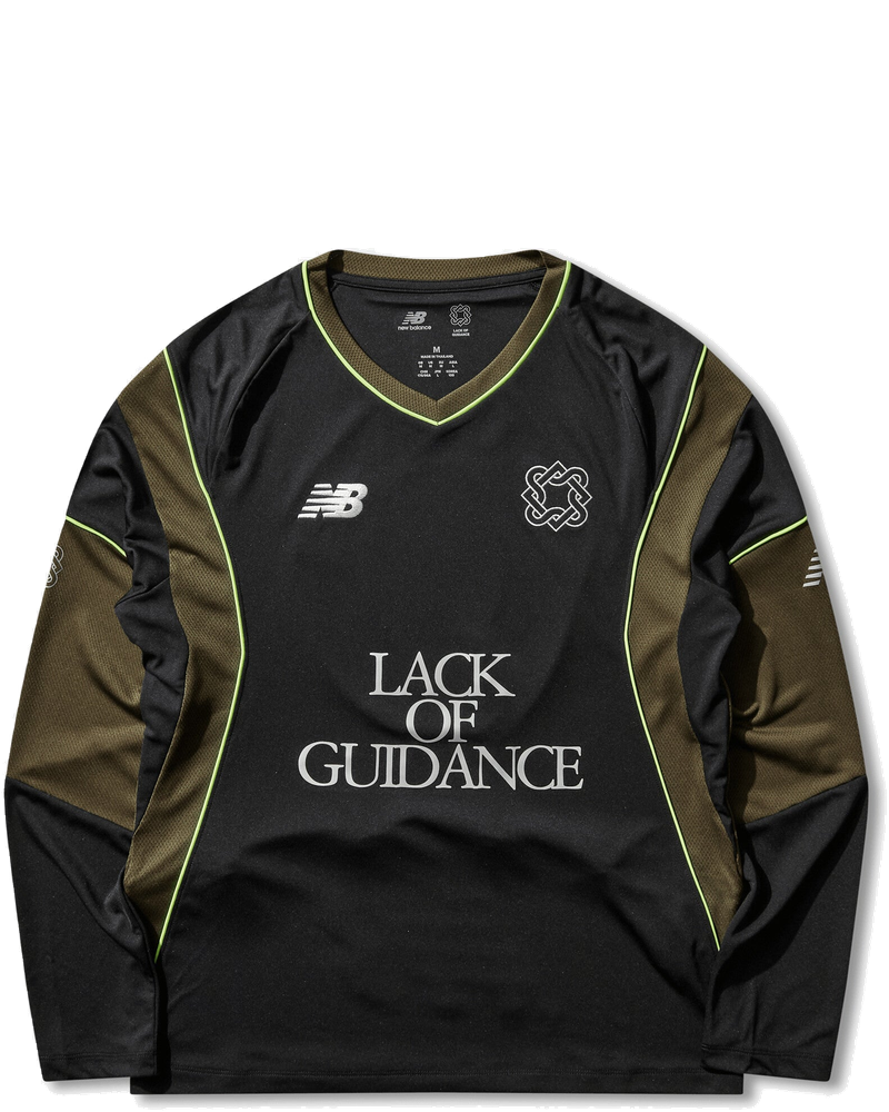 Mens Lack Of Guidance Longsleeve Jersey Black New balance – Гарантія оригінальності