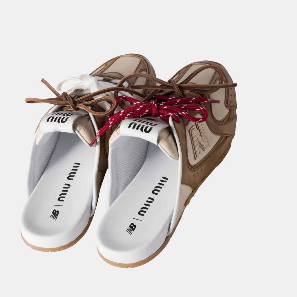 New Balance X Miu Miu 530 Sl Deco Calf Leather Mules Miu miu – Гарантія оригінальності – детальний вид