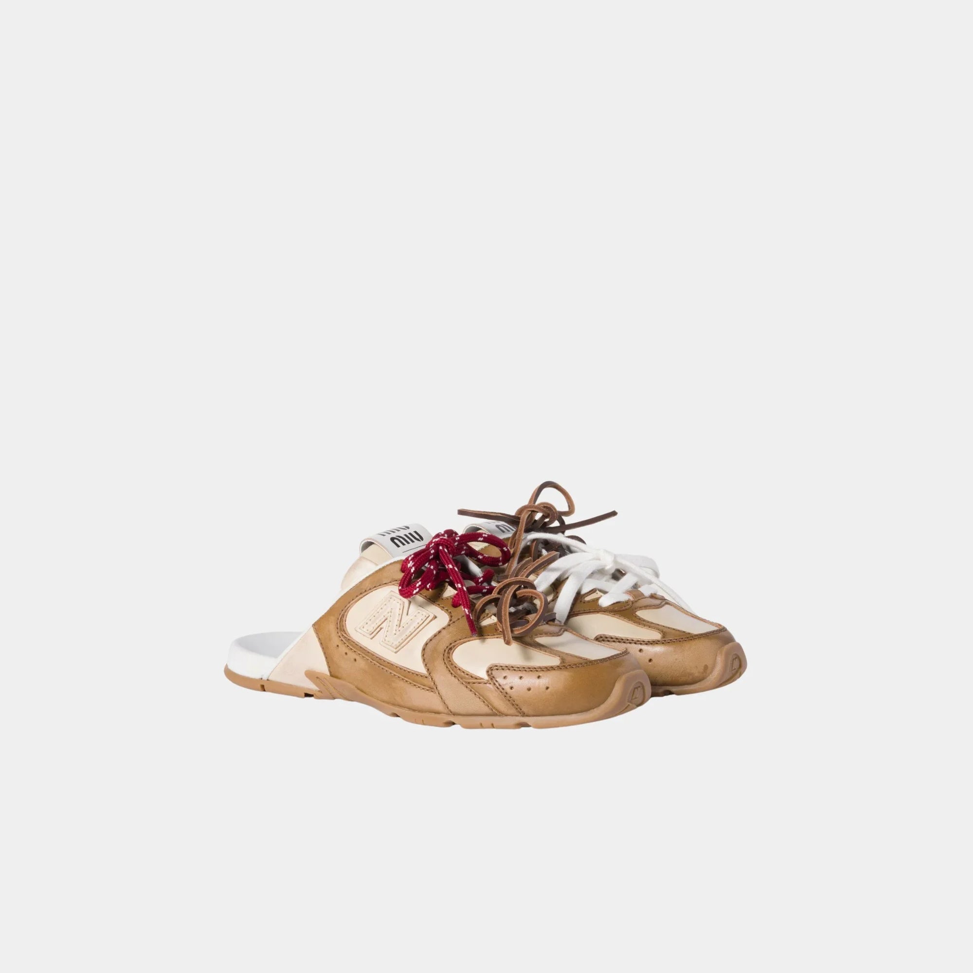 New Balance X Miu Miu 530 Sl Deco Calf Leather Mules Miu miu – Гарантія оригінальності – боковий вид