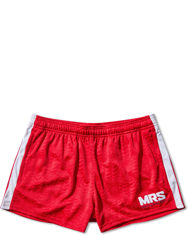 Оригінальна Mens Martine Rose Football Shorts University Red Nike