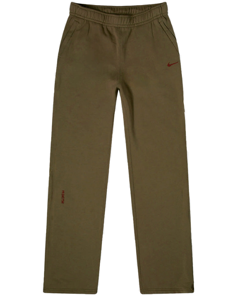 X Drake Green Sweatpants With Open Edge Cs Nocta Nike – Гарантія оригінальності