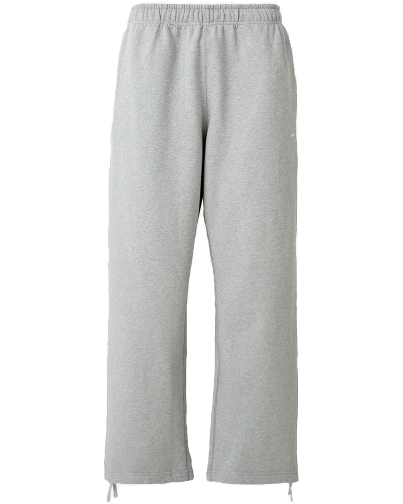 Gray Fleece Pants With Open Hemline Nike оригінал – Купити в Україні