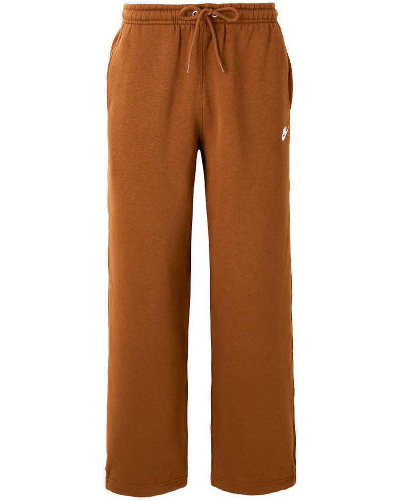 Оригінальна Brown Fleece Pants With Open Hemline Nike