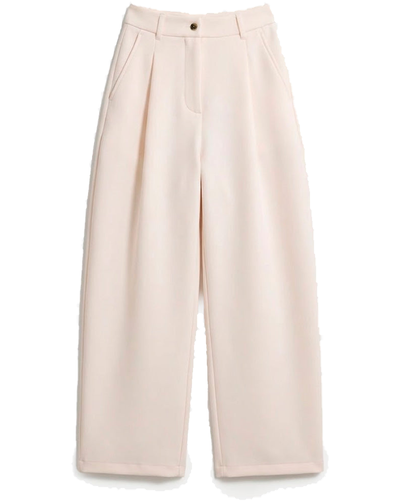 Cream Wide-Leg Fleece Pants In Modal Blend Nike оригінал – Купити в Україні