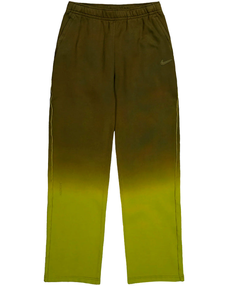 Green Cs Nocta X Drake Green Fleece Pants With Open Border Nike – Гарантія оригінальності