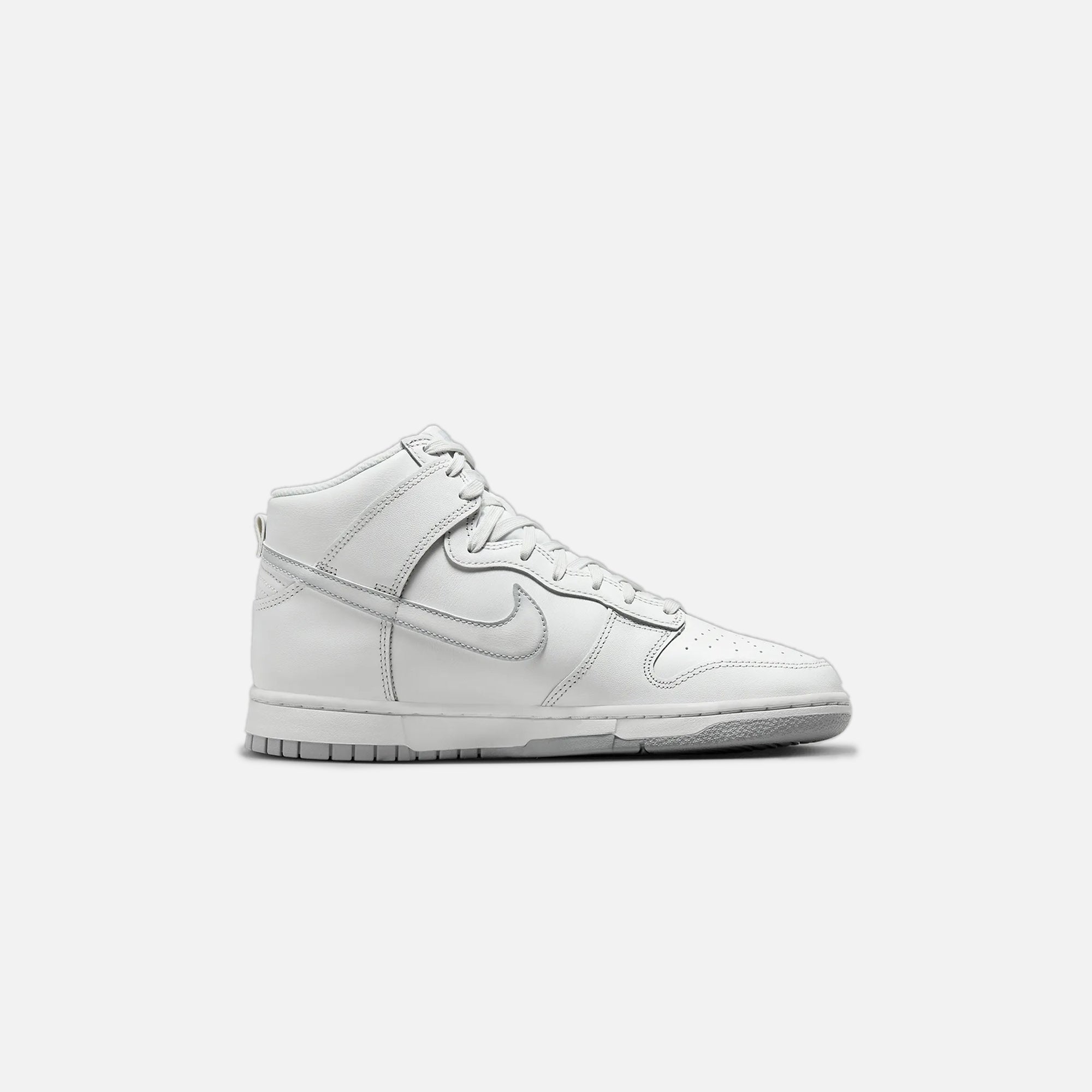 Dunk Hi Retro Summit White Nike оригінал – Купити в Україні – боковий вид