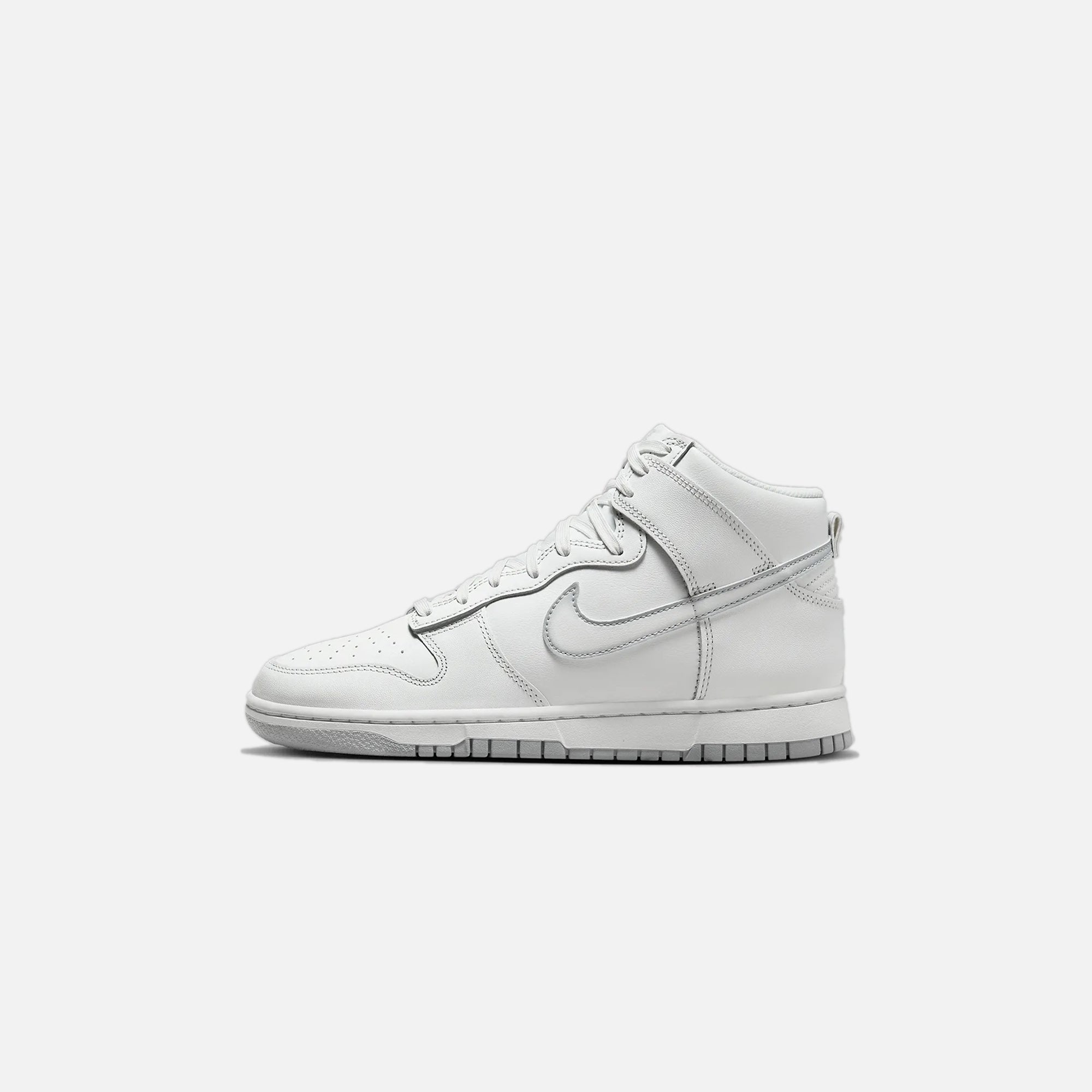 Dunk Hi Retro Summit White Nike оригінал – Купити в Україні – вид ззаду