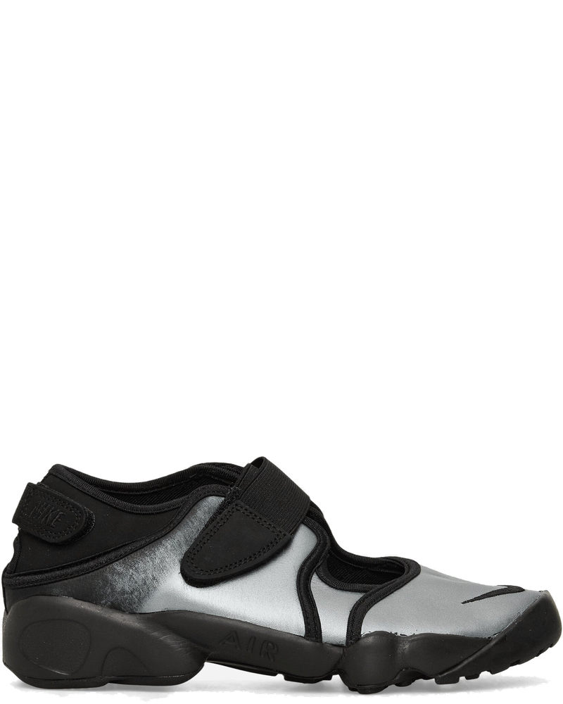 Womens Air Rift Leather Sandals Metallic Silver Nike – Гарантія оригінальності