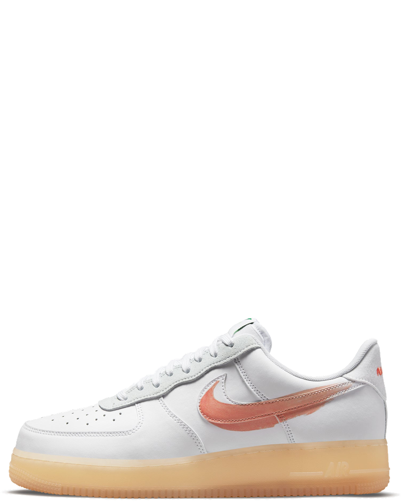 Mens Flyleather Air Force 1 Shoes White Nike оригінал – Купити в Україні