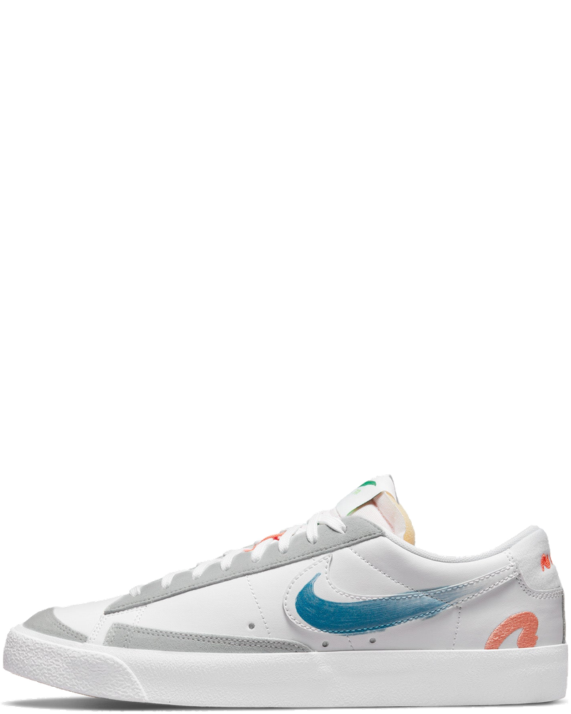 Оригінальна Mens Flyleather Blazer Low 77 Shoes White Nike