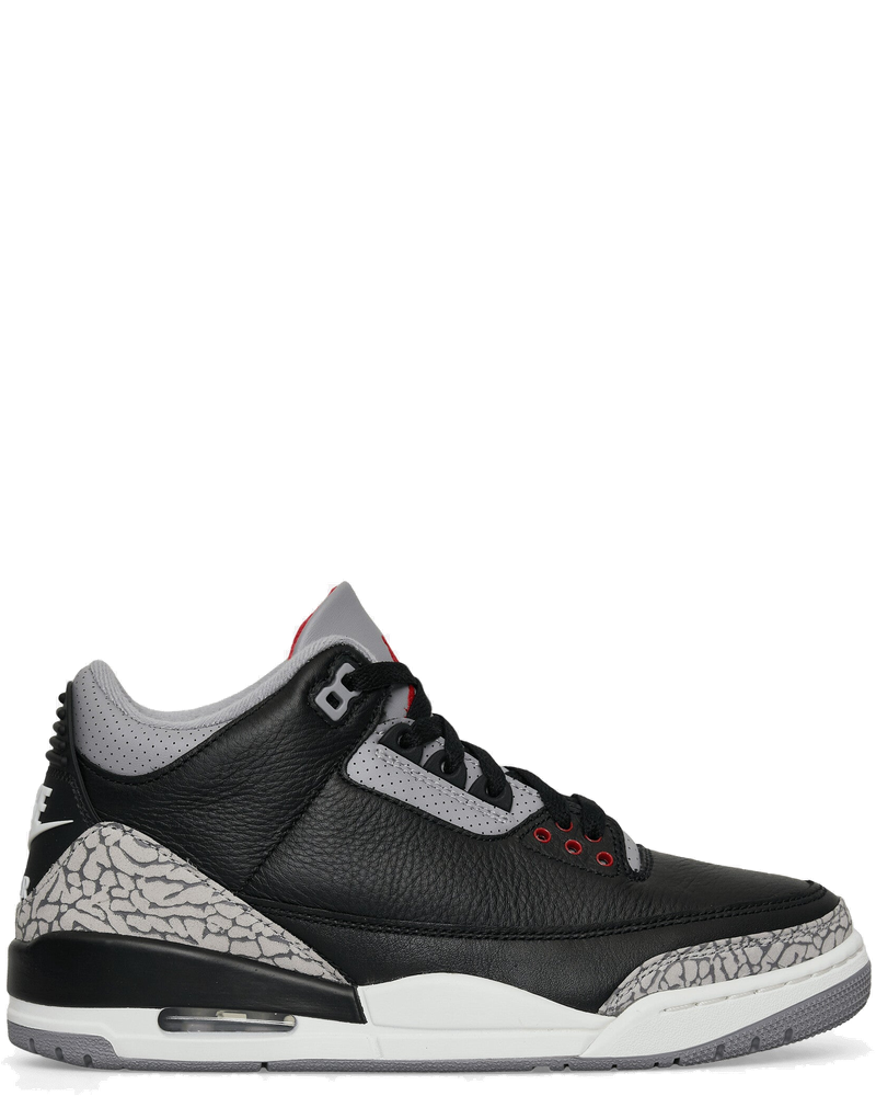 Air Jordan 3 Retro Sneakers Black Cement Nike оригінал – Купити в Україні