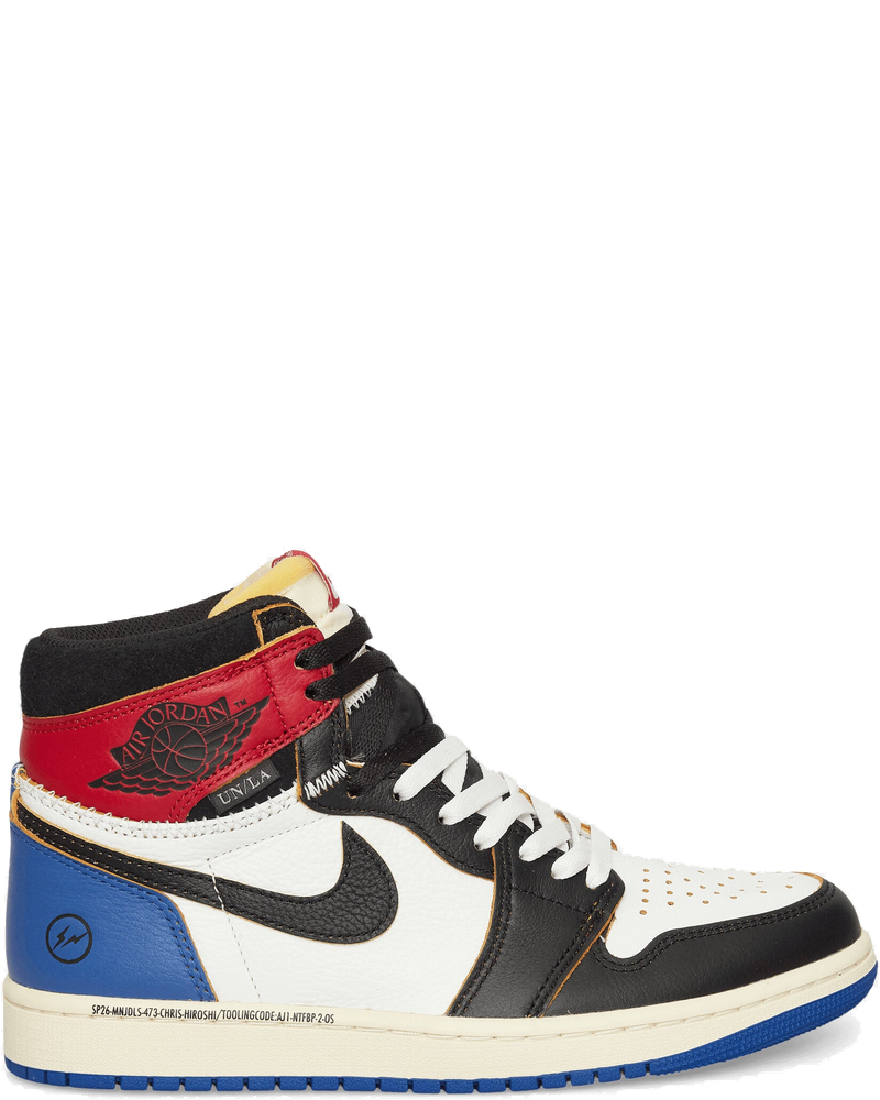 Оригінальна Union X Fragment Air Jordan 1 Sneakers Black Nike