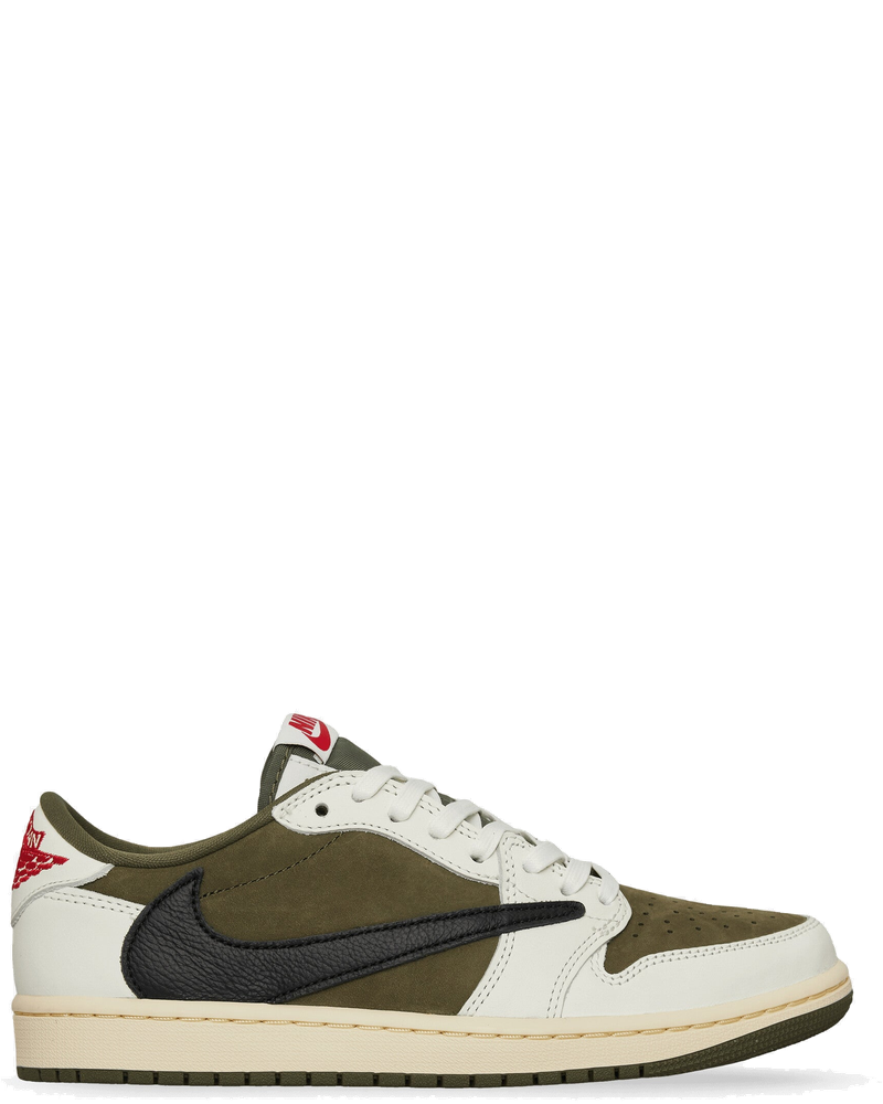 Оригінальна Travis Scott Air Jordan 1 Low Sneakers Medium Olive Nike