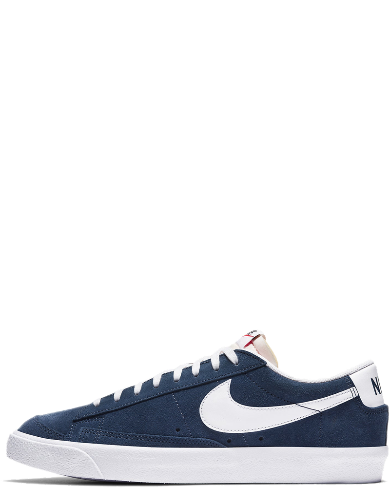 Mens Blazer Low 77 Suede Midnight Navy Shoes Nike оригінал – Купити в Україні