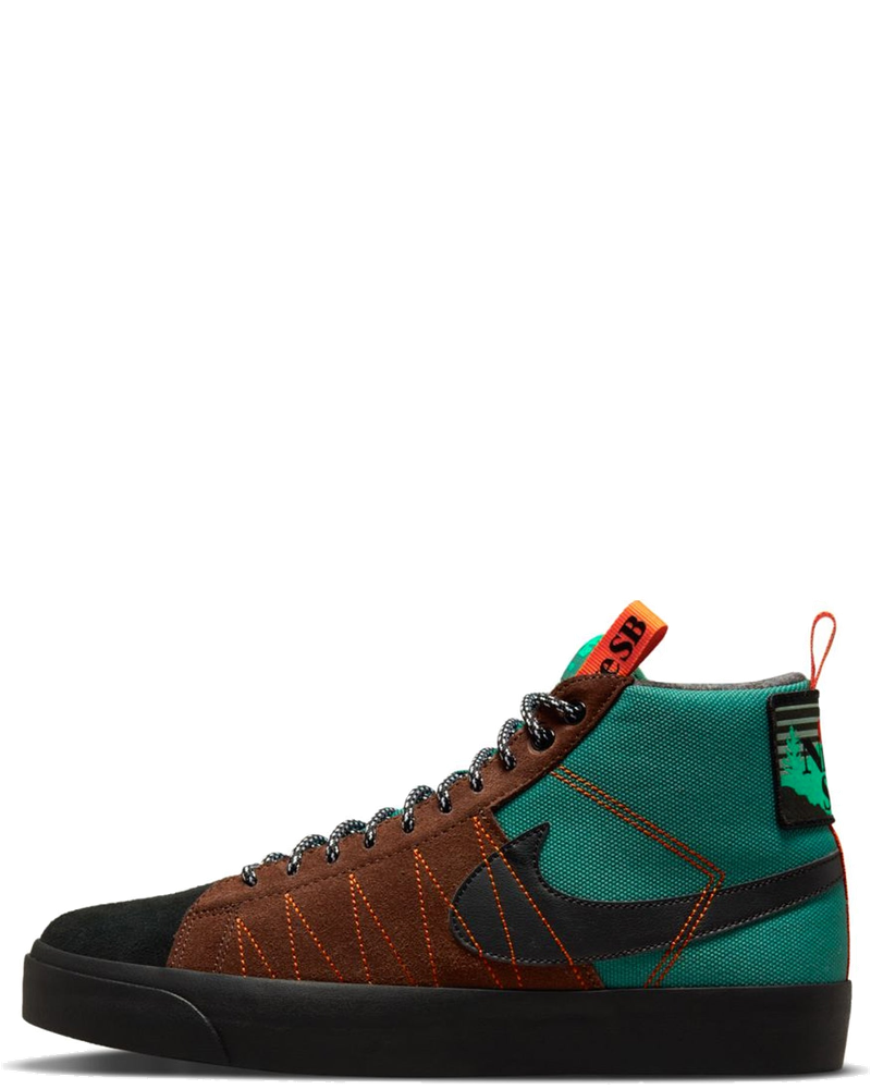Mens Sb Zoom Blazer MID Premium Shoes Noble Green Nike оригінал – Купити в Україні