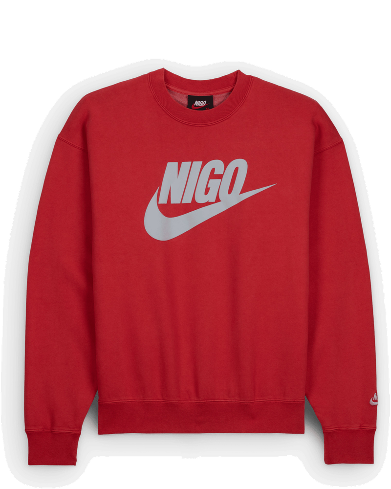 Nigo Mens Fleece Crew Sweatshirt Nike – Гарантія оригінальності