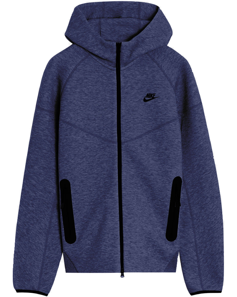 Blue Tech Fleece Sweatshirt With Zip Nike – Гарантія оригінальності