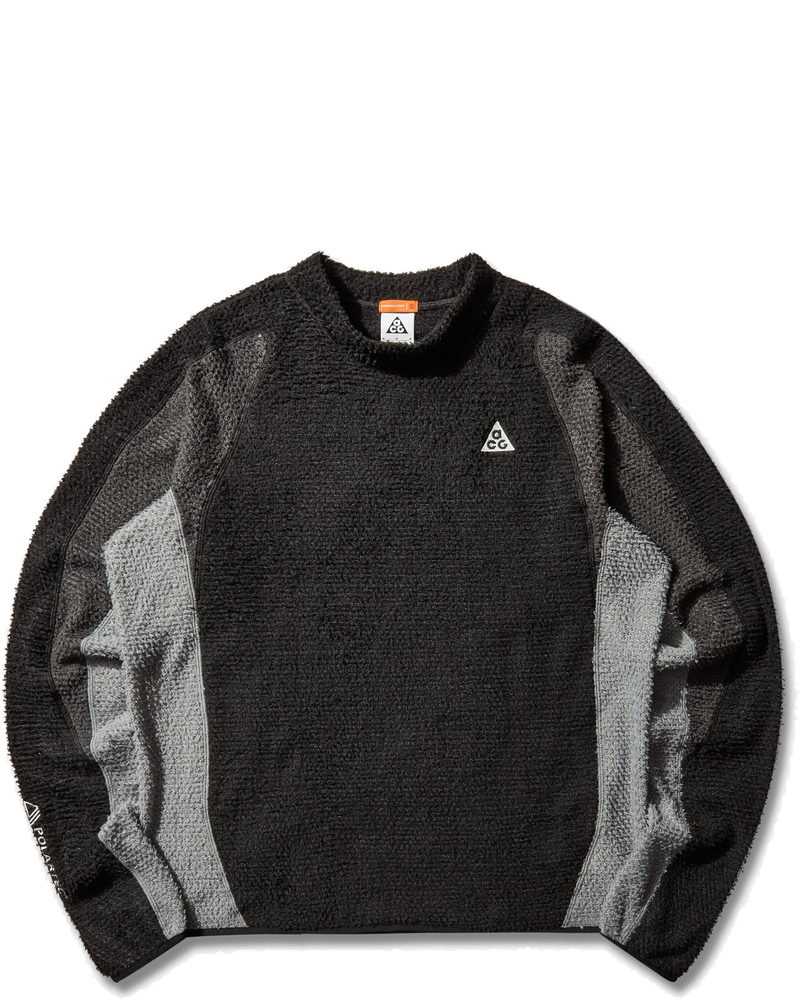Mens Acg Wolf Tree Fleece Crewneck Sweatshirt Black Nike – Гарантія оригінальності