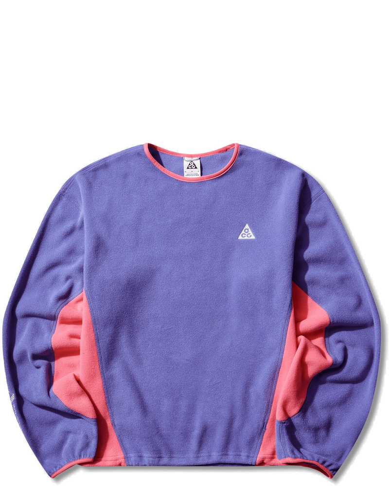 Mens Acg Wolf Tree Fleece Crewneck Sweatshirt Persian Violet Nike оригінал – Купити в Україні