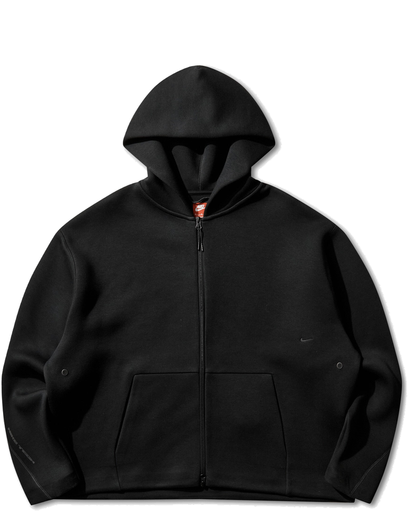 Оригінальна Mens Tech Loose-Fit Full-Zip Hoodie Black Nike