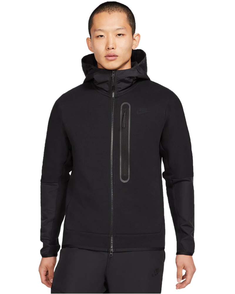Mens Sportswear Tech Fleece Full Zip Black Hoodie Nike оригінал – Купити в Україні