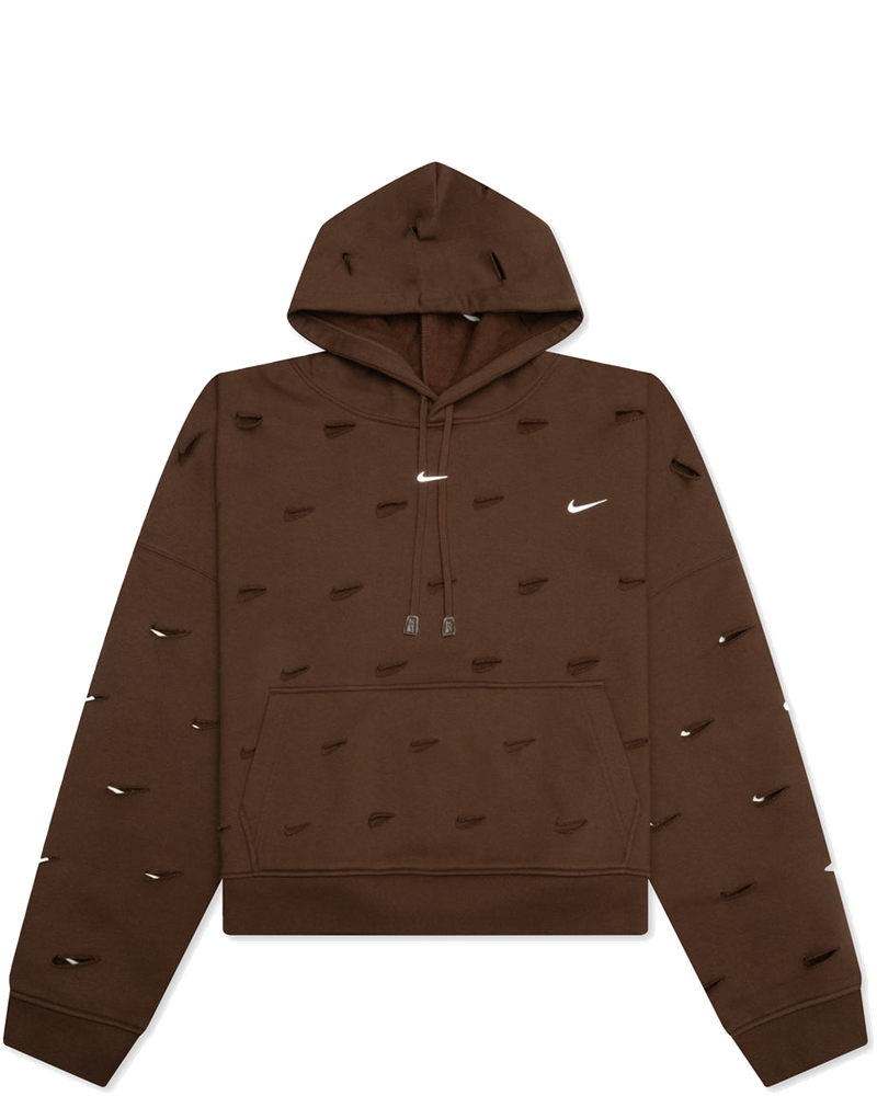 Nrg He Swoosh Hoodie Cacao Wow Nike – Гарантія оригінальності