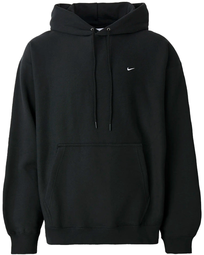 Black Pullover Sweatshirt With Hood And Swoosh Nike – Гарантія оригінальності