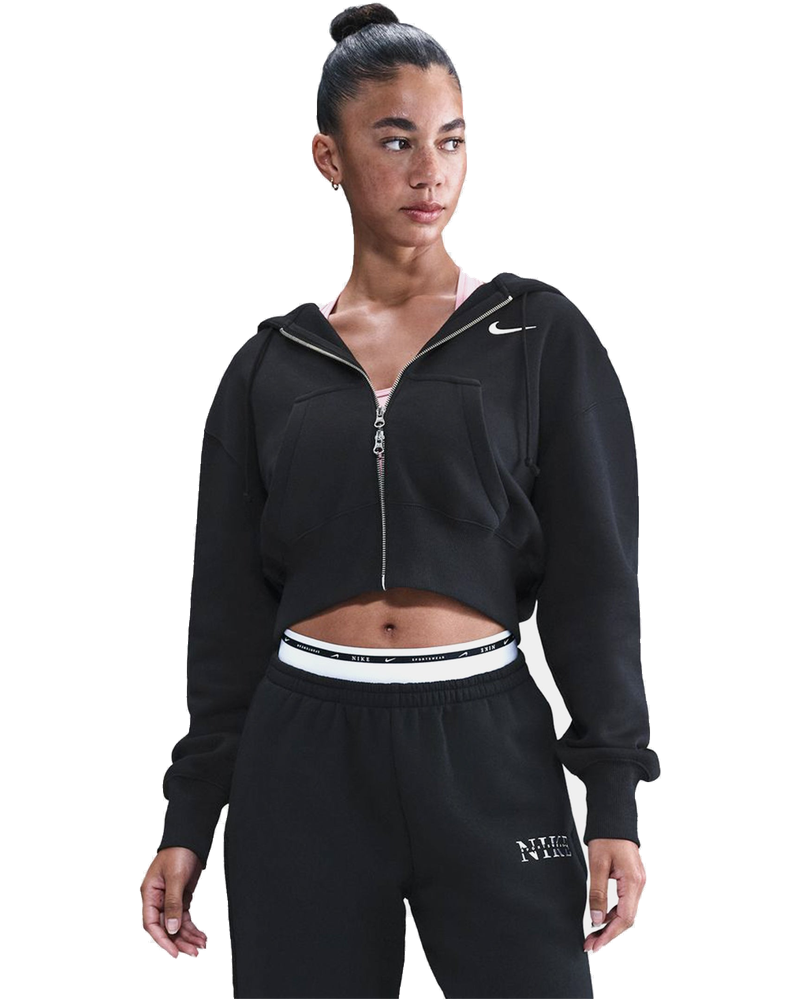 Phoenix Fleece Loose Full Zip Cropped Womens Hoodie Nike оригінал – Купити в Україні