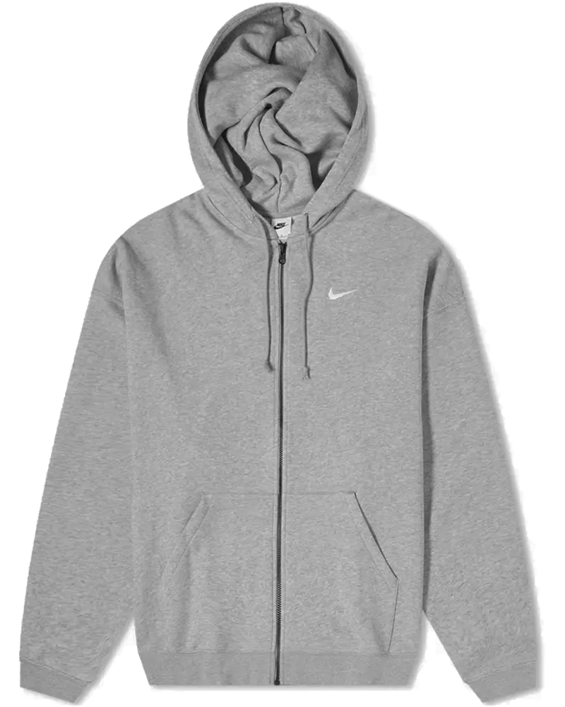 Оригінальна Mens Solo Swoosh Full Zip Fleece Hoodie Nike
