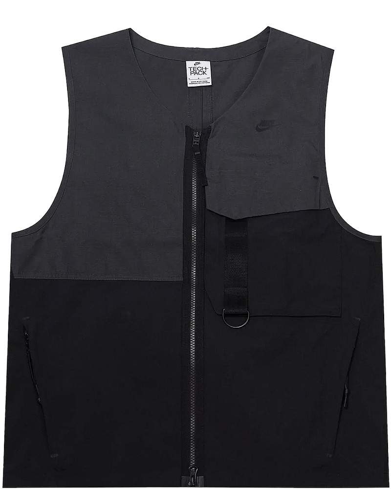 Mens Sportswear Tech Pack Unlined Vest Black Nike – Гарантія оригінальності