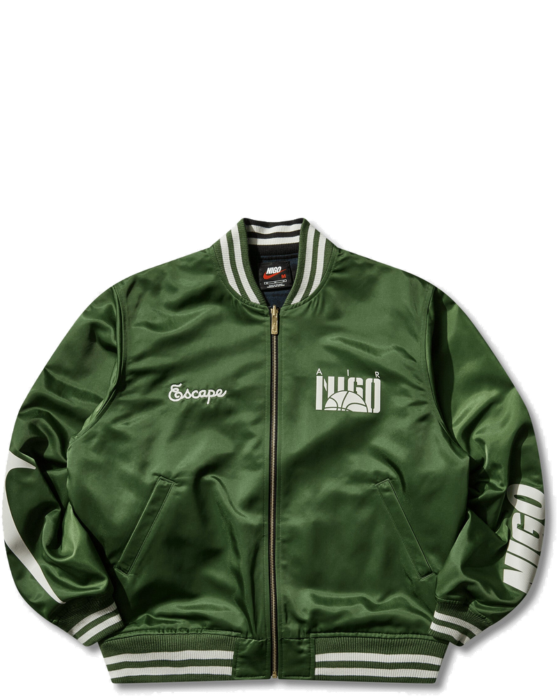 Mens Nigo Souvenir Jacket Forest Green Nike оригінал – Купити в Україні