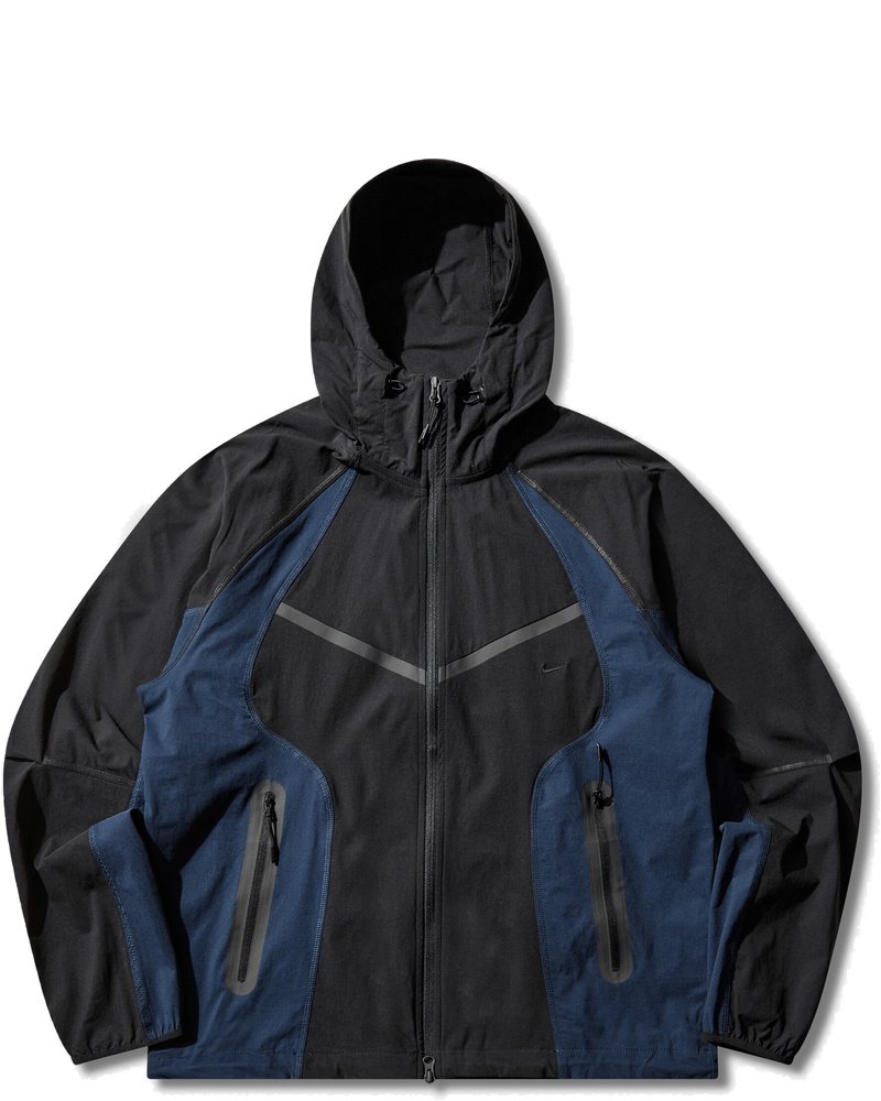 Mens Tech Dri-Fit Color-Block Windrunner Loose Jacket Black Nike – Гарантія оригінальності