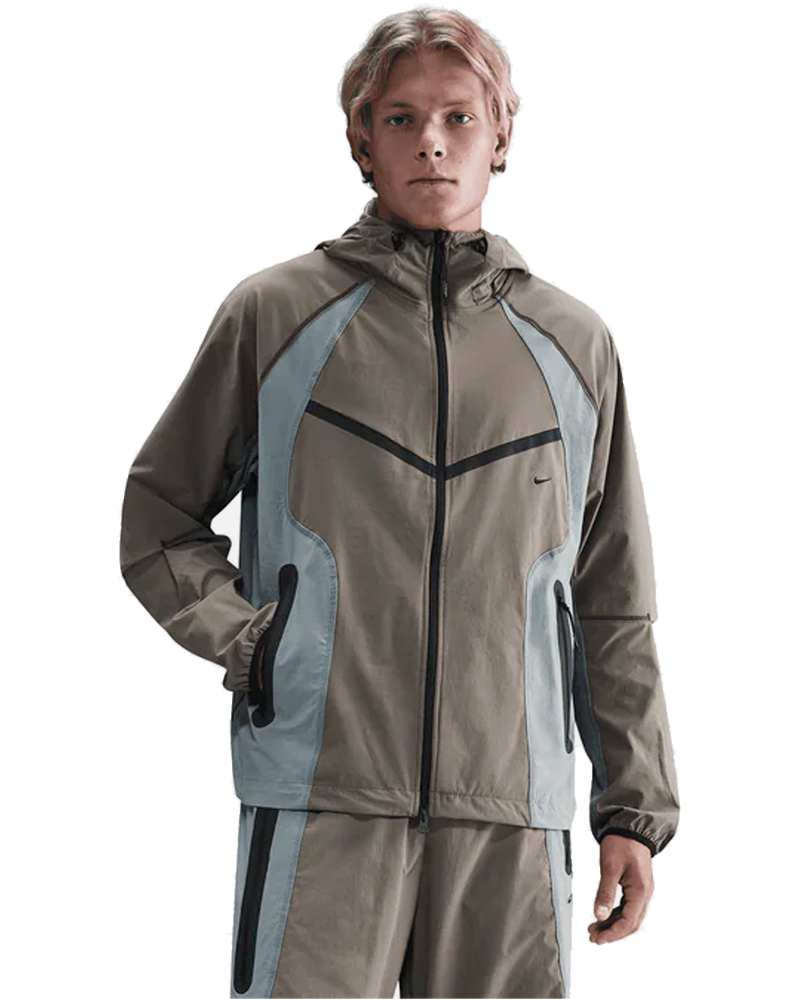 Tech Dri Fit Woven Color Block Windrunner Loose Mens Jacket Nike оригінал – Купити в Україні