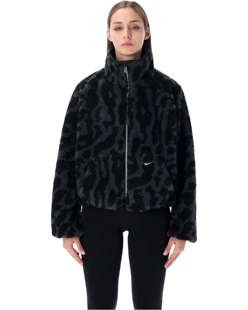 High Pile Black Fleece Jacket Nike оригінал – Купити в Україні