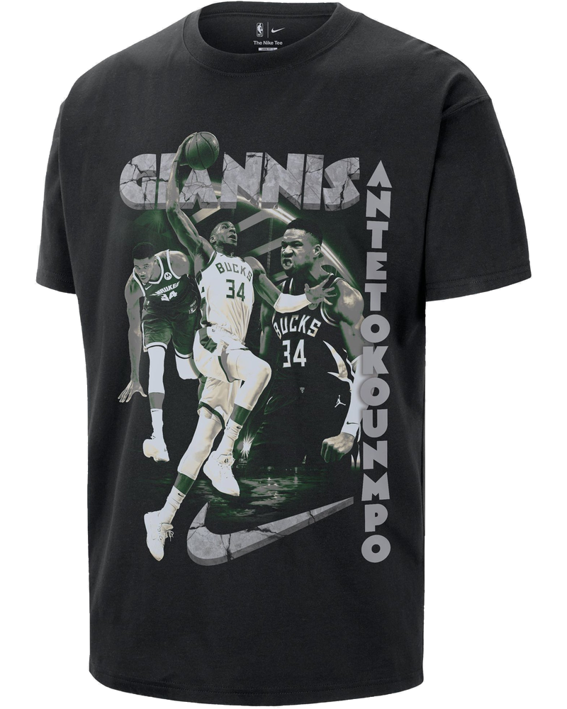 Оригінальна Giannis Antetokounmpo Nba Mens Short Sleeve Shirt Nike