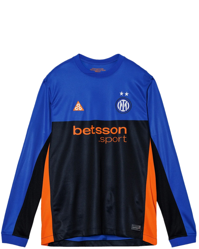 X Inter Milan Acg Dri Fit Soccer Ls Replica Jersey Nike оригінал – Купити в Україні